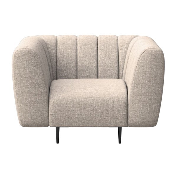 Fotoliu bej Shel – Ghado