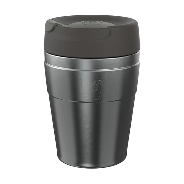 Cană termos gri antracit 340 ml Helix Therman Nitro Gloss M – KeepCup