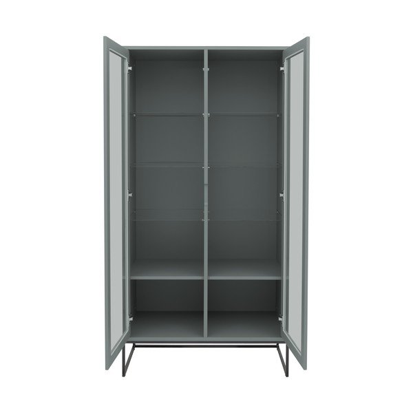 Vitrină gri-verde 90x178 cm Lipp - Tenzo-image-4