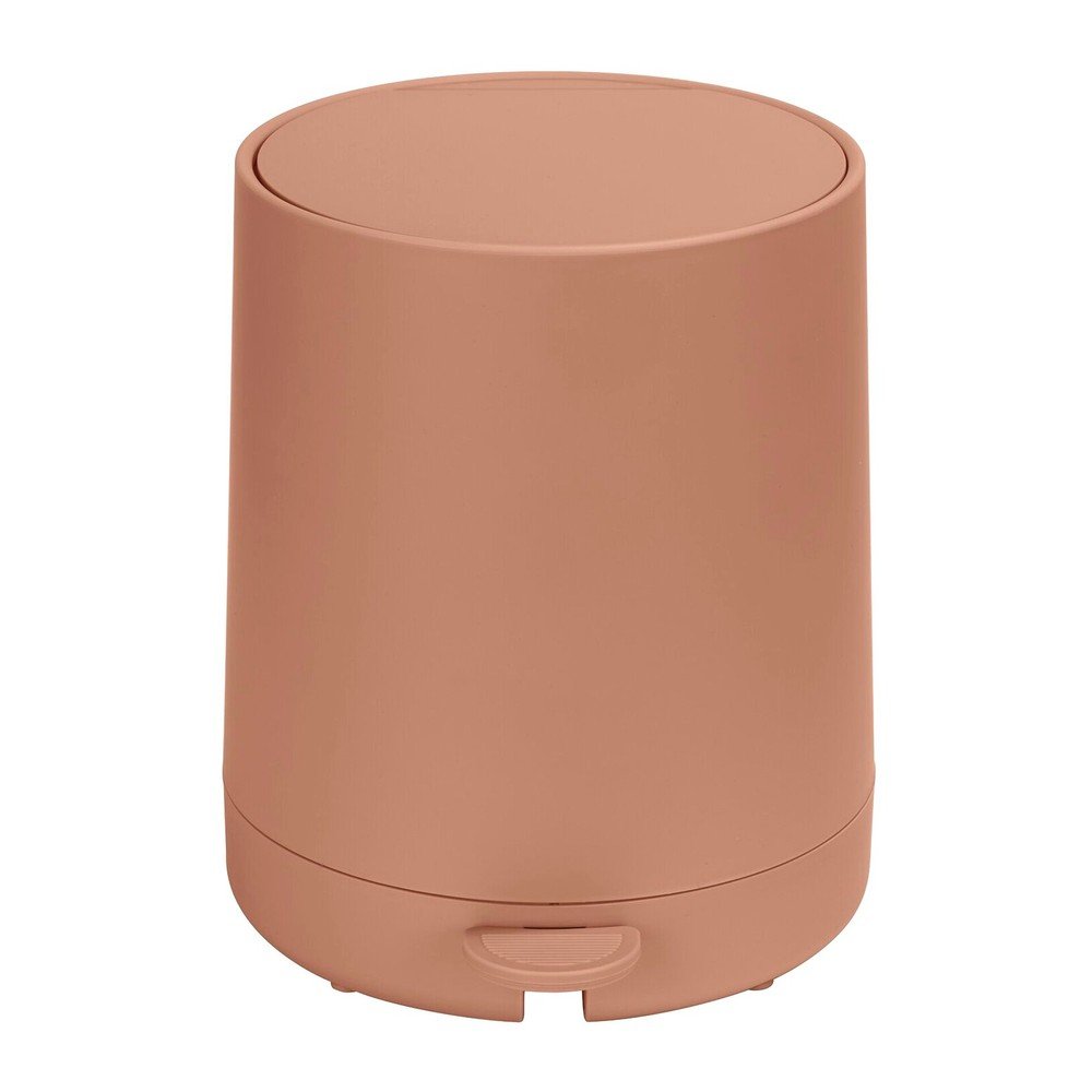 Coș de gunoi maro cu pedală din plastic 5 l Fablo – Wenko