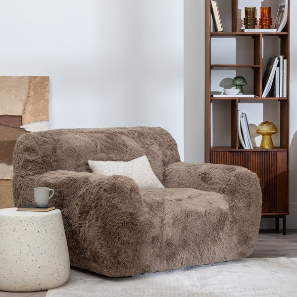 Fotoliu maro Teddy – Ixia-image-1