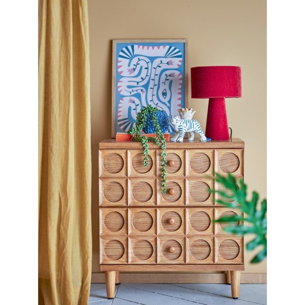 Comodă în culoare naturală cu aspect de lemn de brad 56x61x35 cm Vester – Bloomingville-image-2