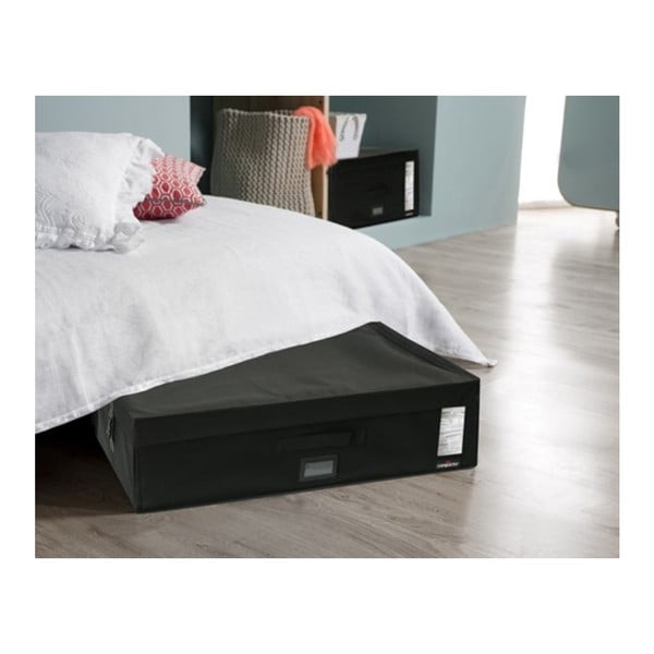 Cutie de depozitare pentru haine din material textil cu vacuum/cu pereți întăriți 49x19x19 cm Trunks Infinity – Compactor-image-1