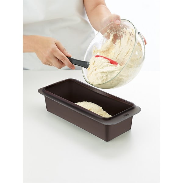 Formă de copt din silicon pentru pâine 12,5x27,5 cm – Lékué-image-3