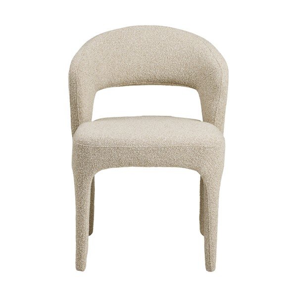 Scaun de dining bej tapițat Belmont – House Nordic-image-2