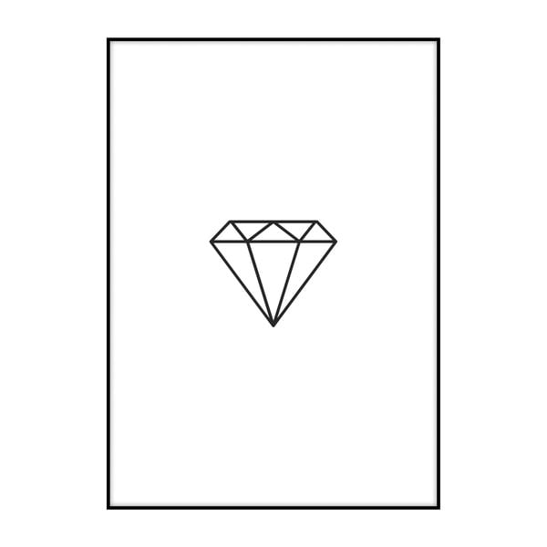 Poster Imagioo Diamond, 40 x 30 cm