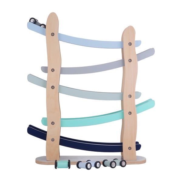 Pistă în cascadă pentru mașini din lemn Kindsgut Run-image-2