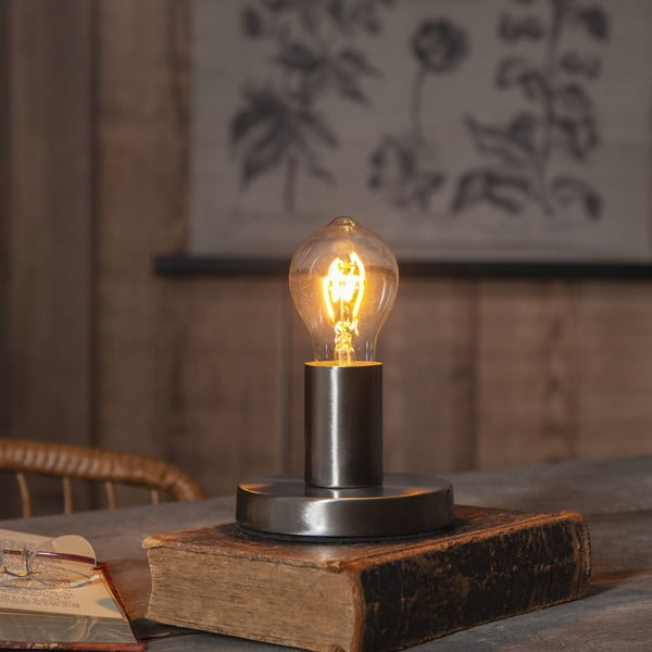 Bec LED/cu filament E27, cu lumină caldă și intensitate reglabilă 4 W Spiral Filament – Star Trading-image-1