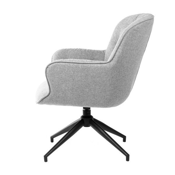 Scaun rotativ sømcasa Atenas, gri deschis-image-3