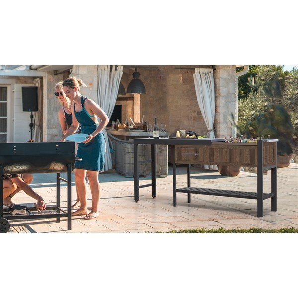 Masă de bar pentru grădină 112x43 cm Hosting – Keter-image-4