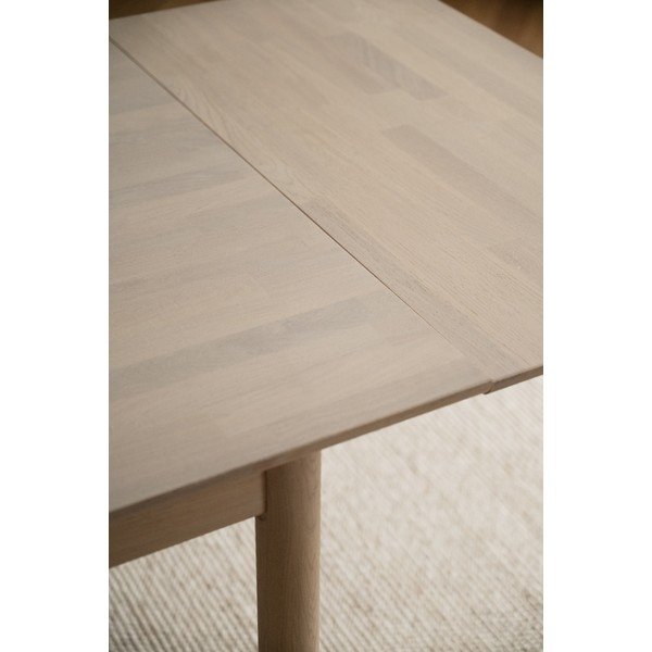 Masă de dining extensibilă din lemn de stejar 90x205 cm Derrymore – Rowico-image-4