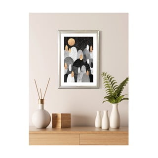 Poster 20x30 cm Geometric People - Piacenza Art