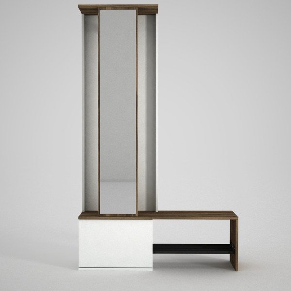 Cuier pentru hol Ponte Walnut-image-2