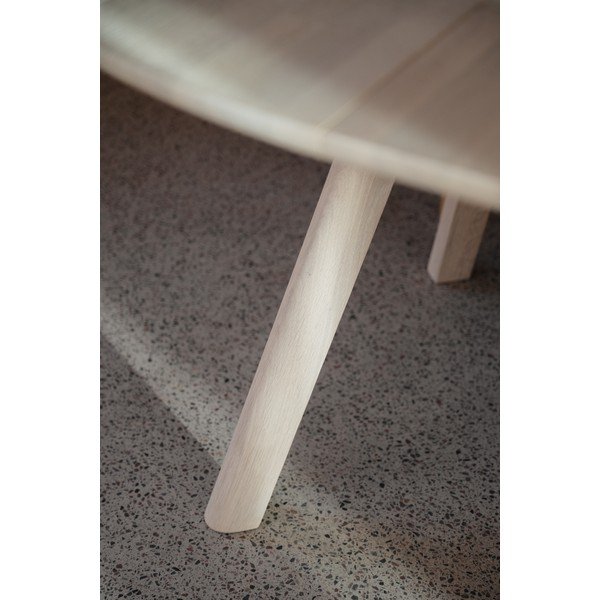 Masă de dining rotundă extensibilă din lemn de stejar ø 140 cm Clapperton – Rowico-image-4