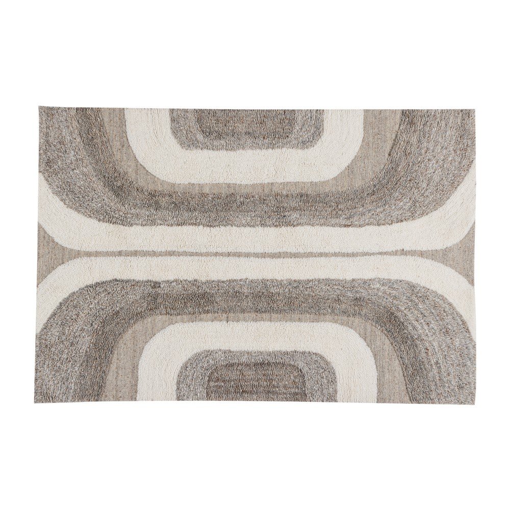 Covor gri/bej din amestesc de lÃ¢nÄ170x240 cm Moro âu0080WOOOD