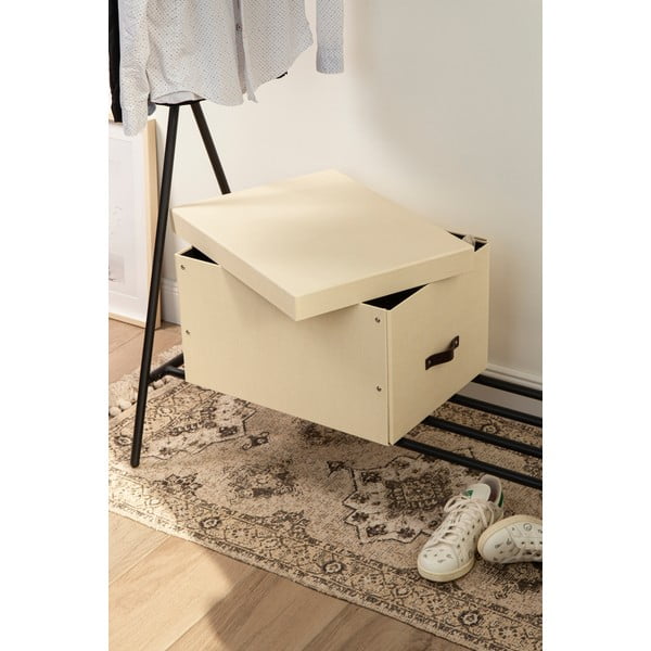 Cutie de depozitare din carton cu capac Tora – Bigso Box of Sweden-image-2