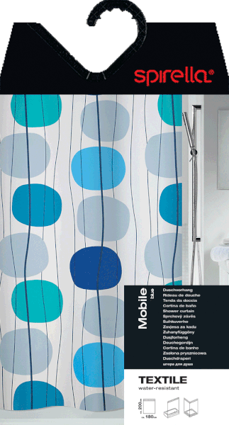Perdea de duș 180x200 cm Mobile – Spirella-image-1