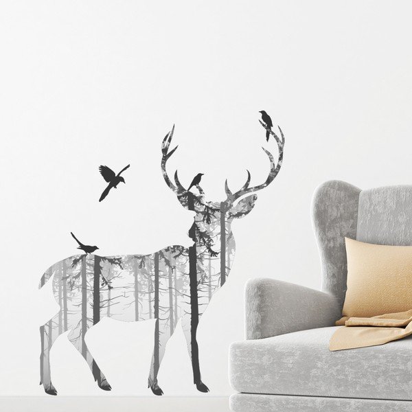 Autocolant Fanastick Cerf Des Bois-image-1