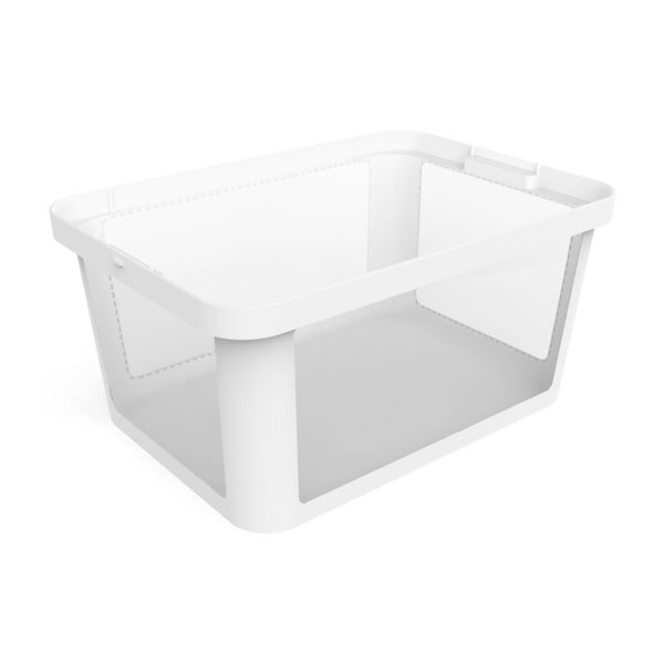 Cutie de depozitare albă din plastic 55,5x39x26,5 cm Albris – Rotho