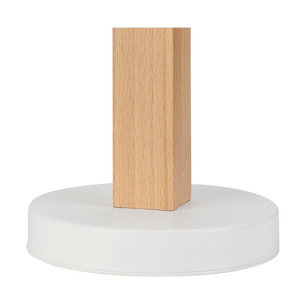 Veioză albă/maro (înălțime 39 cm) Orazio – LAMKUR-image-4