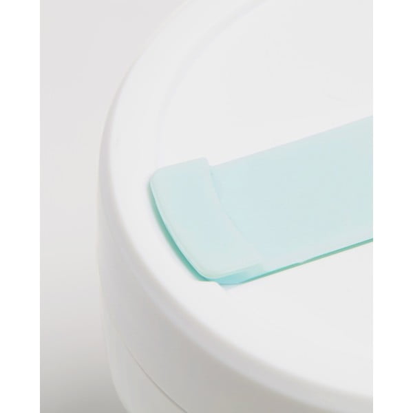 Cană de călătorie pliabilă Stojo Pocket Cup Mint, 355 ml, alb-verde-image-4