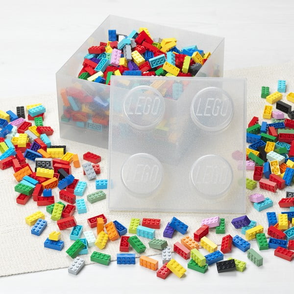 Cutie de depozitare pentru copii din plastic 25x25x18 cm – LEGO®-image-3