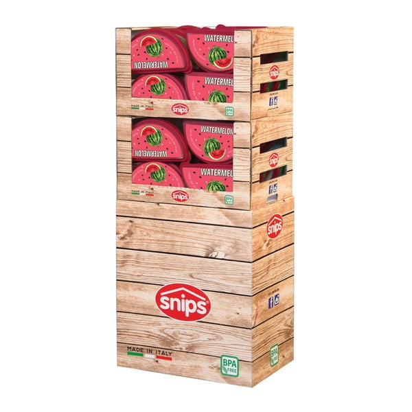 Cutie depozitare pepene roșu Snips Watermelon, 3 l-image-3