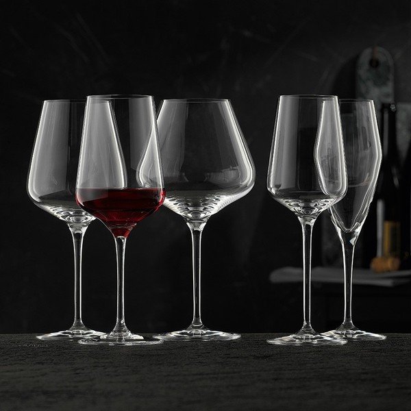 Set 4 pahare pentru vin alb din sticlă cristalină Nachtmann Vinova Glass White, 380 ml-image-1