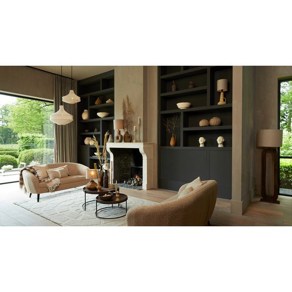 Abajur crem ø 50 cm Viggo – Light & Living-image-3