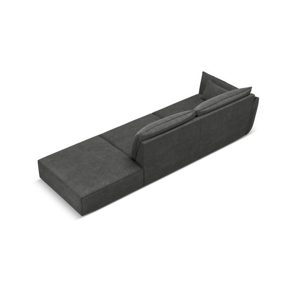 Șezlong gri (cu colț pe partea stângă ) Vanda – Mazzini Sofas-image-3
