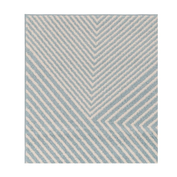 Covor albastru prăfuit 200x290 cm Muse Blue Cross – Asiatic Carpets-image-4