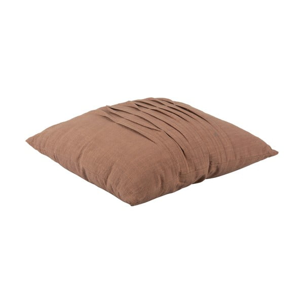 Pernă decorativă din bumbac PT LIVING Wave, 45 x 45 cm, maro-image-3