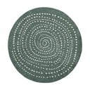 Covor reversibil pentru exterior NORTHRUGS Bali, Ø 200 cm, verde