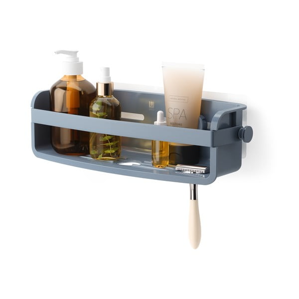 Raft pentru baie albastru autoadeziv din plastic reciclat Flex – Umbra