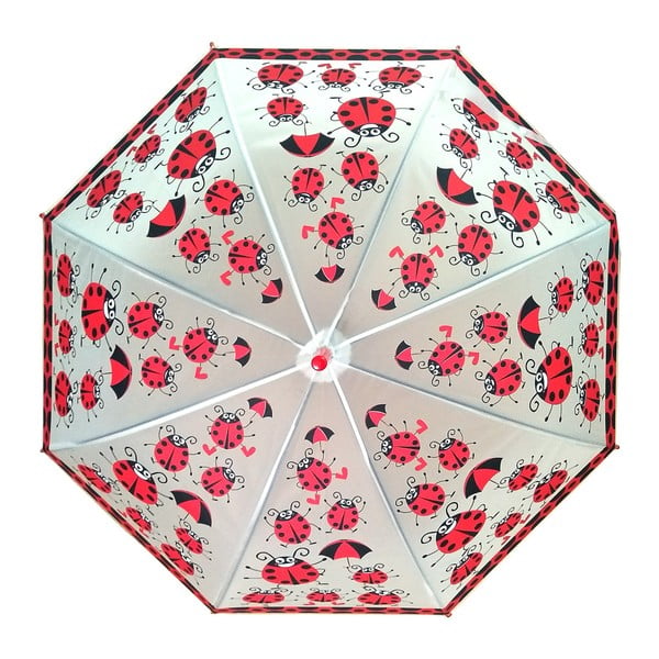 Umbrelă pentru copii Ladybug, roşu
