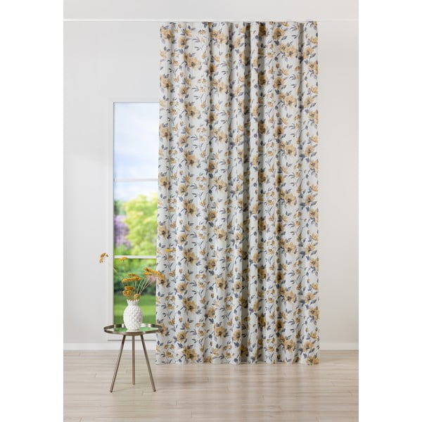 Draperie galben-crem 210x245 cm Cefalu – Mendola Fabrics