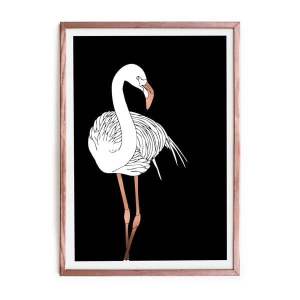 Tablou Really Nice Things Flamingo, 40 x 60 cm