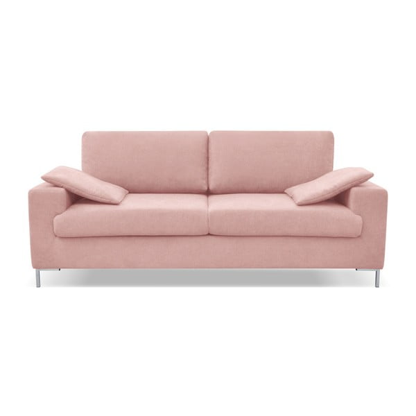 Canapea pentru 3 persoane Cosmopolitan design Hong Kong, roz deschis 