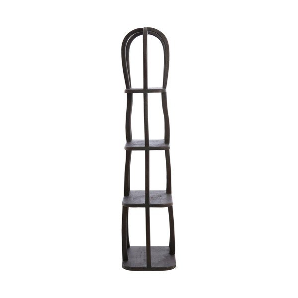 Etajeră în culoare naturală închisă din lemn de mango 53x175x40 cm Lowe – Light & Living-image-3