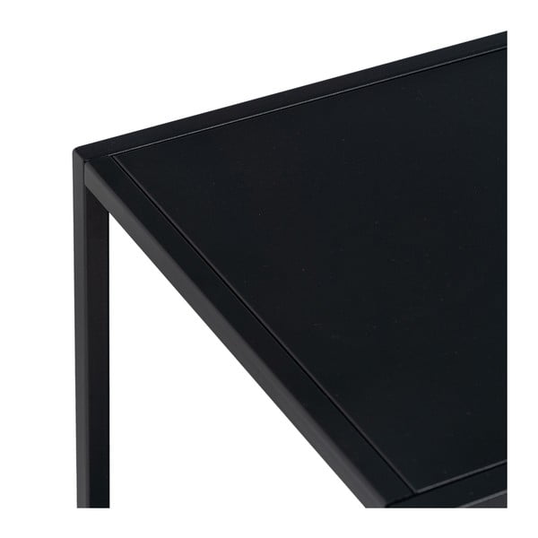 Comodă TV neagră din oțel 120x55 cm – Ixia-image-4