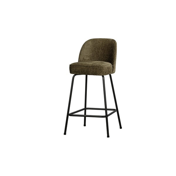 Scaun de bar kaki din catifea (înălțime șezut 64 cm) Vogue – WOOOD-image-1