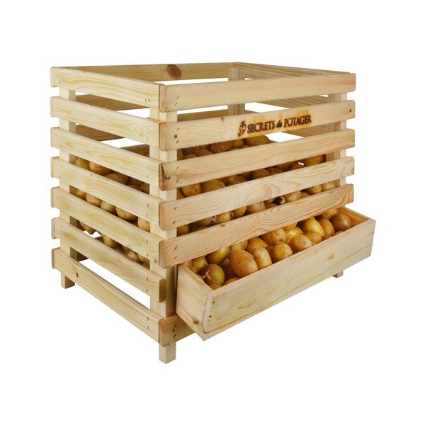 Cutie din lemn pentru cartofi Esschert Design Rustic-image-1