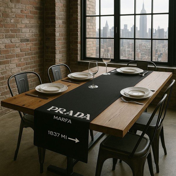 Napron de masă 45x140 cm Prada – Mila Home-image-2