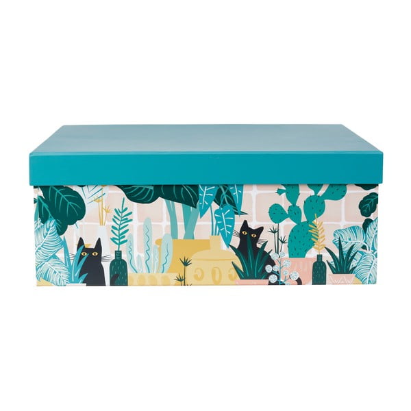 Cutii de depozitare 9 buc. din carton cu capac/decorative Chamouflage – Jardin d'Ulysse-image-4
