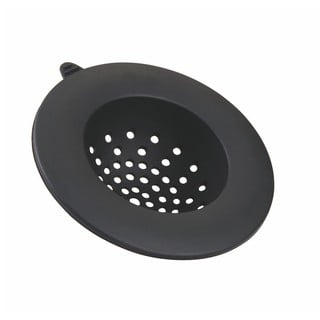Sită din silicon pentru chiuvetă iDesign, negru