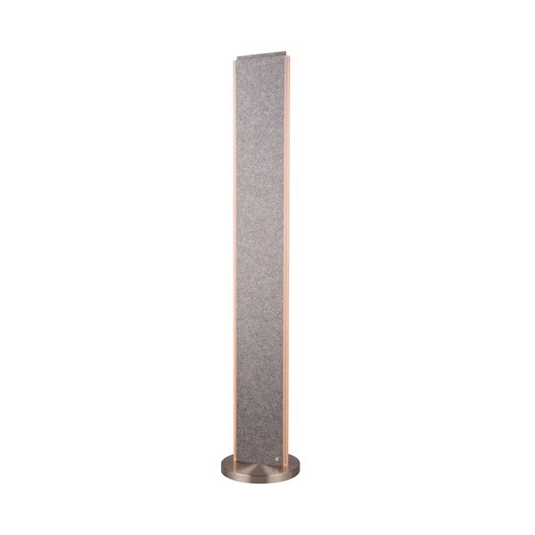 Lampadar gri LED cu control vocal/cu control prin aplicații mobile cu abajur textil (înălțime 180 cm) Cicara – CINQUE-image-1