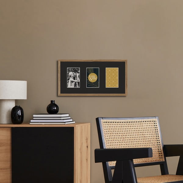 Ramă foto 25x48 cm Kyoto Black – Styler-image-1