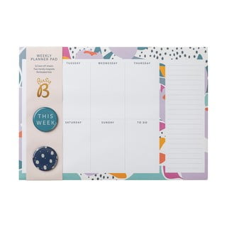 Planificator săptămânal pe hârtie Busy B, 52 pagini