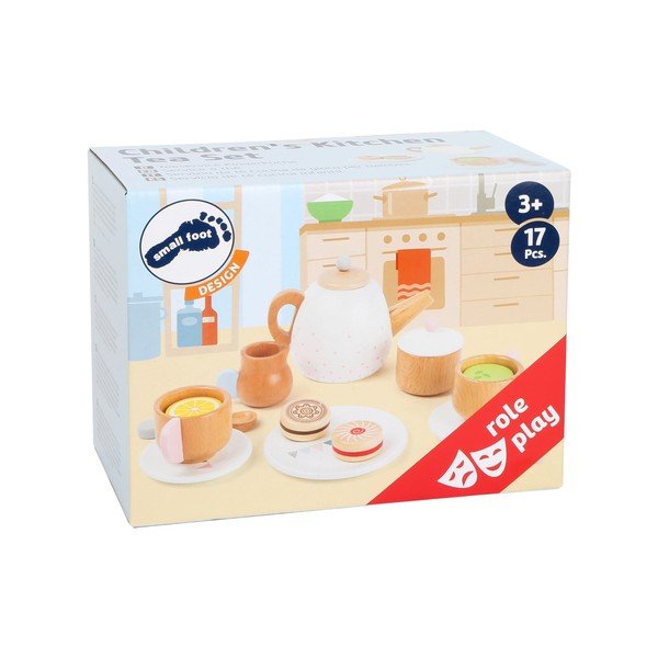 Set din lemn pentru servit ceaiul Legler Tea-image-2