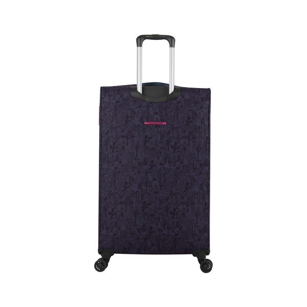 Set 3 trolere cu 4 roți Lulucastagnette Casandra, negru-image-4